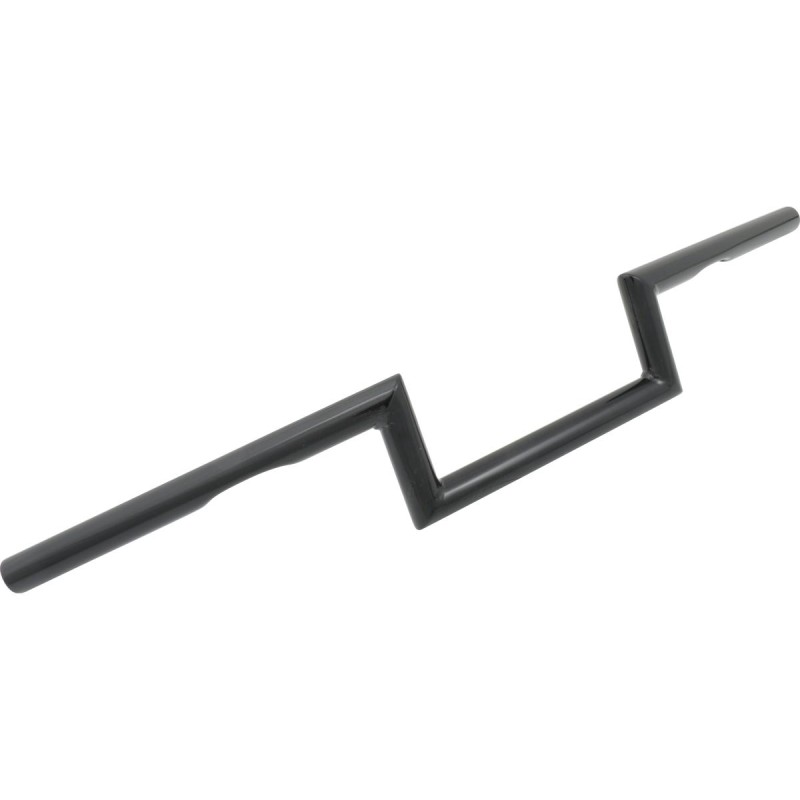 60s Wide Style 4 Handlebar Black Powder Coated 1"