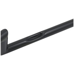 60s Wide Style 4 Handlebar Black Powder Coated 1"