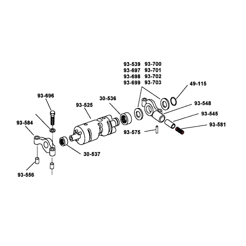 CAM.FOLLOWER SPRING Shift Cam Follower Spring