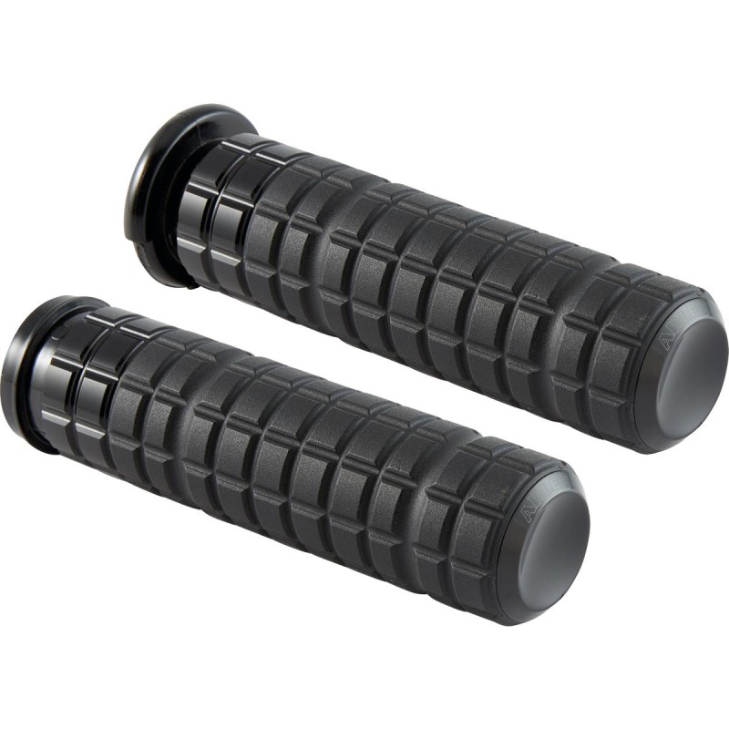 Speedliner Grips Black 1" Throttle By Wire