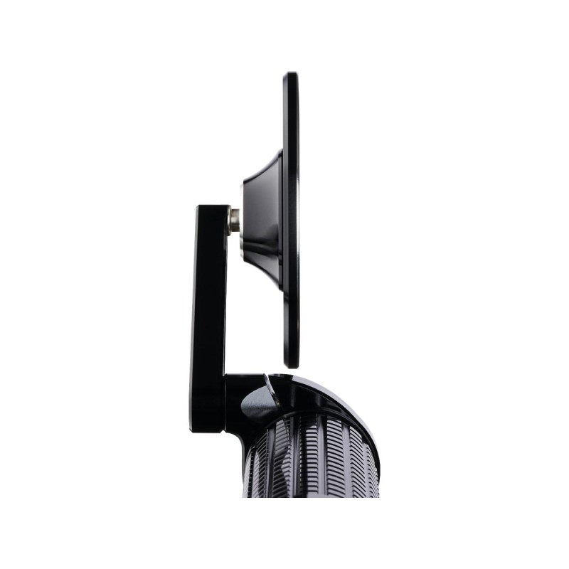 mo.view pace Bar End Mirror Stem length: 60mm Black, Anodized