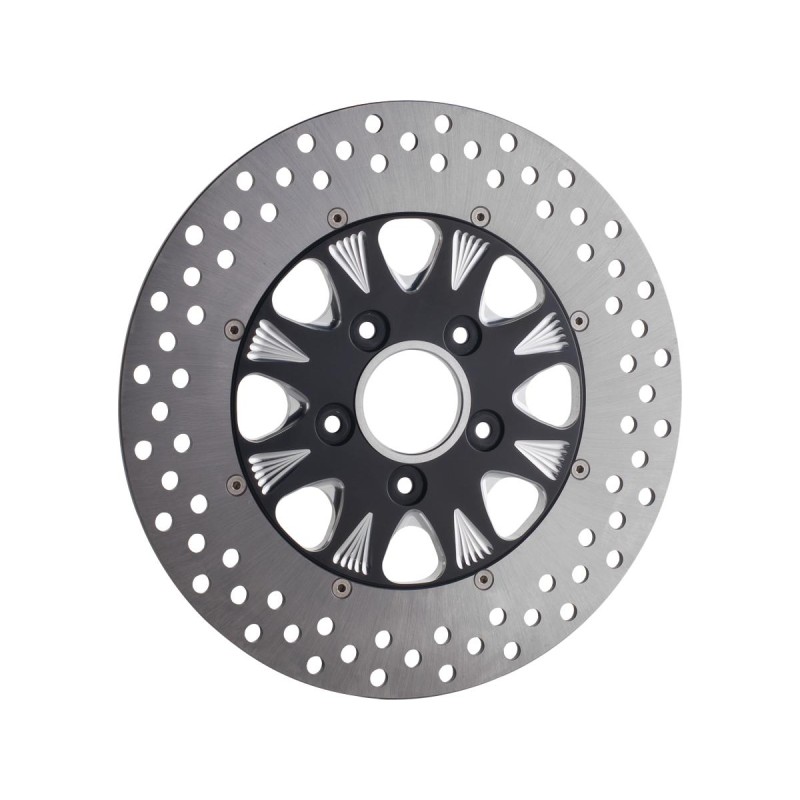 Sinister 2-Piece Brake Rotor Black Front