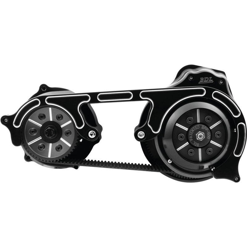 Miwaukee Eight Softail Narrow Tire 2" Open Belt Drive Kit 52 Tooth Front/69 Tooth Rear, 142 Tooth 2" Belt