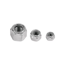 Hex Nut Pack Chrome Hex head 5/16"-18 UNC