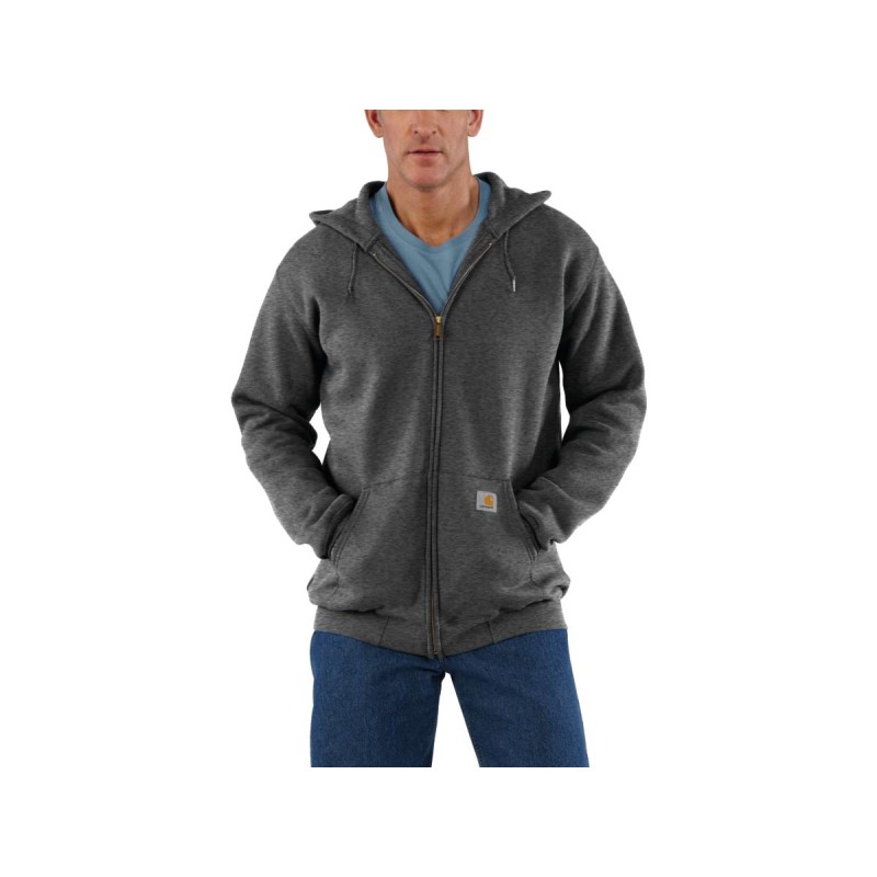 Loose Fit Midweight Full-Zip Sweatshirt