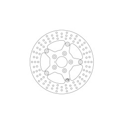 Floating Brake Rotor 5-Hole 11,5" Rear