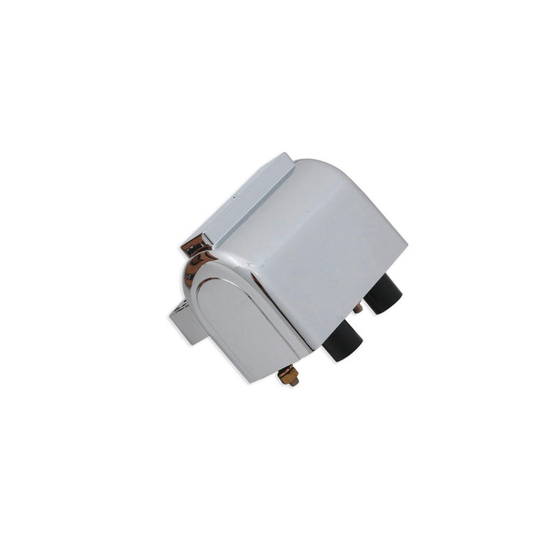 MotorFactory Ignition Coil Chrome 3 Ohm Dual Fire