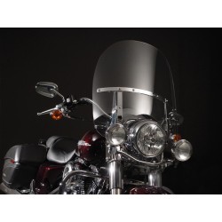 SwitchBlade 2-Up Quick Release Windshield Height: 26,25", Width: 23" Clear