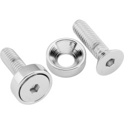 CHROME FORK TUBE BOLT Front Fork Parts