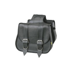 Braided Straight Throw Over Saddlebags Touring, 14 1⁄2" x 12" x 5 1/2" Black