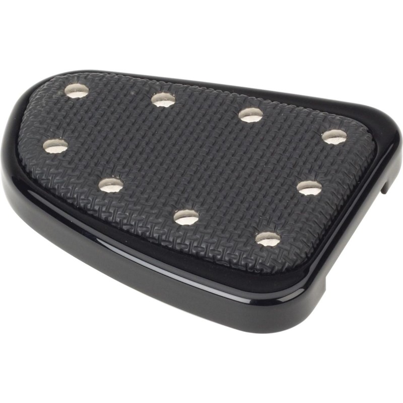 Banana Brake Pedal Pad, Black Brake Pedal Pad Black Powder Coated