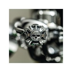 Zombie Grip End Cap For Grips without Thottle Boss Chrome