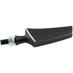 STS 1 LED Sequence Turn Signal Black Cut Anodized Smoke LED