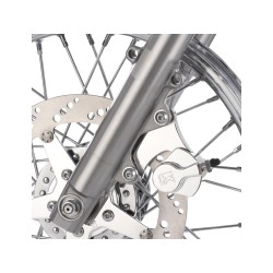 Kustom Tech 2 Piston Front Bracket, For 11,5" Rotor, Left, Polished