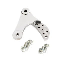 Kustom Tech 2 Piston Front Bracket, For 11,5" Rotor, Left, Polished