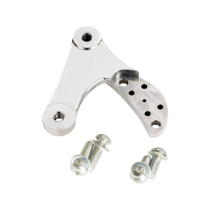 Kustom Tech 2 Piston Front Bracket, For 11,5" Rotor, Left, Polished