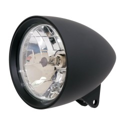 Classic 1 5 3/4" Scheinwerfer Without Visor Black H4