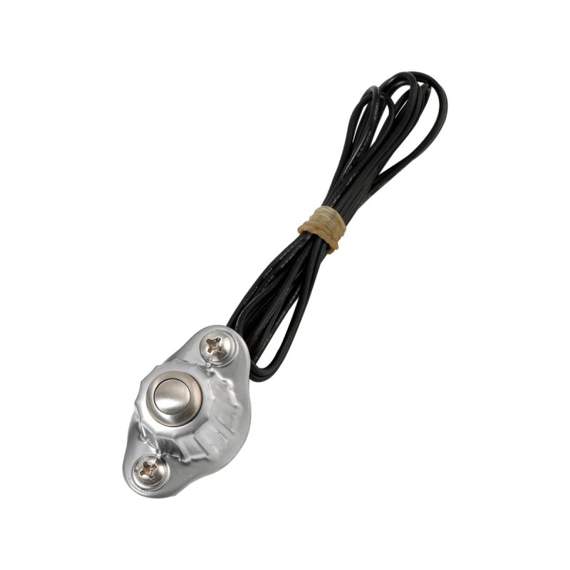 Deluxe Switch Housing Single button Chrome Satin