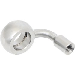 12 mm, Vario Line Banjo Fitting Type 319, 90° Elbow Stainless Steel