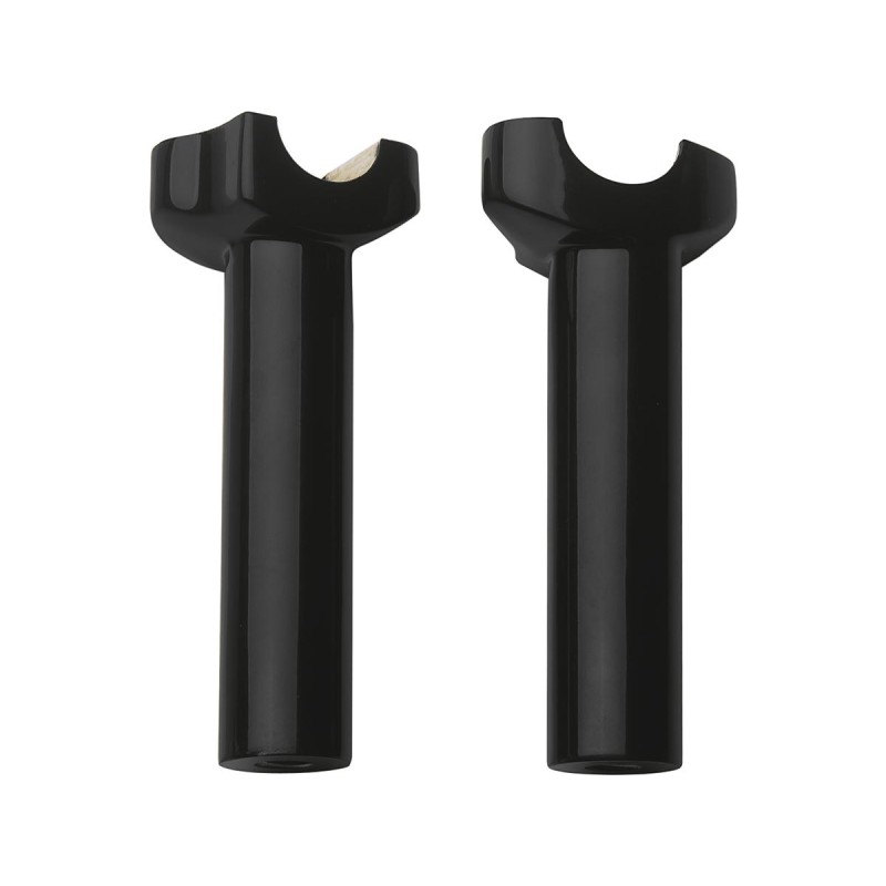 Straight Forged 5.5 Risers Black Powder Coated 1"