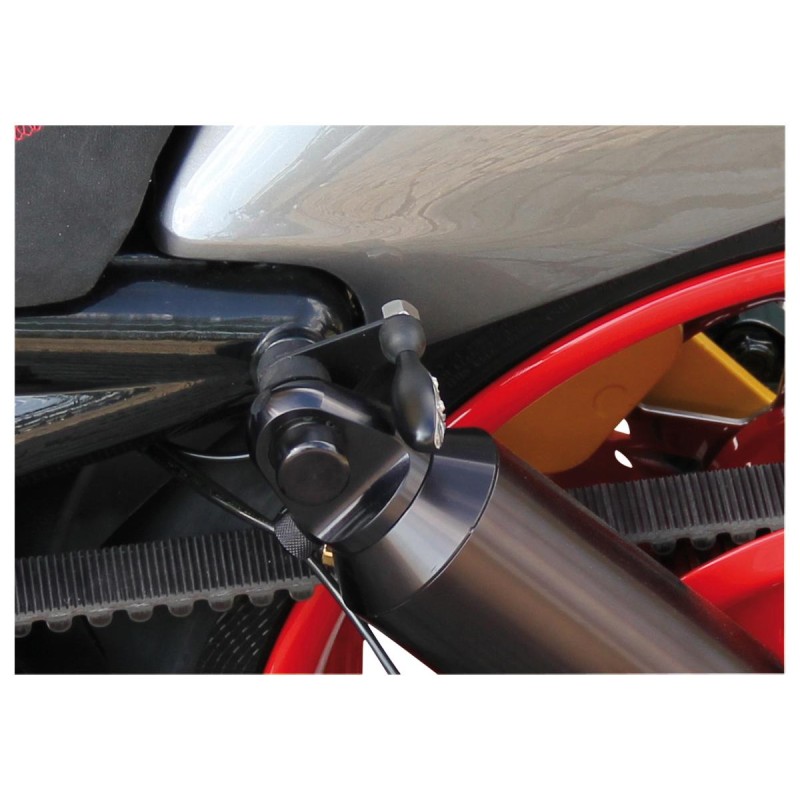 Rear Turn Signal Bracket Black Powder Coated