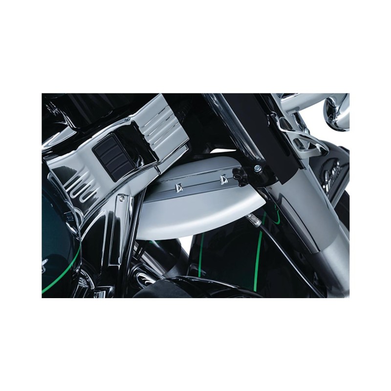 Lower Triple Tree Wind Deflectors Chrome