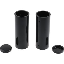 4-Piece Fork Cover Kit 4-piece Black Gloss Powder Coated