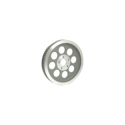 OEM Style Rear Belt Pulley Silver 1 1/2" 61.0 teeth