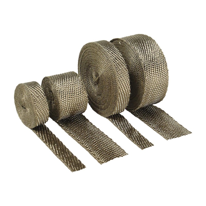 Exhaust Wrap 2" x 50 Ft Titanium