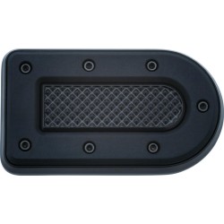 Heavy Duty Brake Pedal Pad Black, Satin