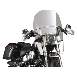 SwitchBlade 2-Up Quick Release Windshield Height: 26,5", Width: 23" Clear