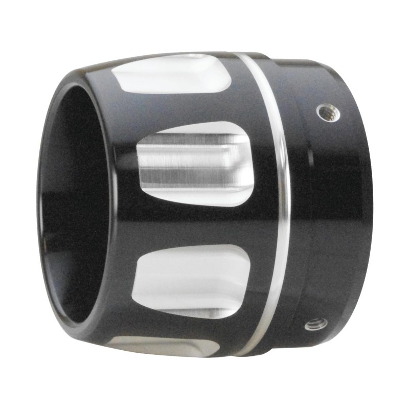 Exhaust Endcap, Thruster 3,5", Black End Caps Black 3,5"