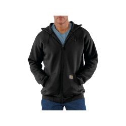 Loose Fit Midweight Full-Zip Sweatshirt