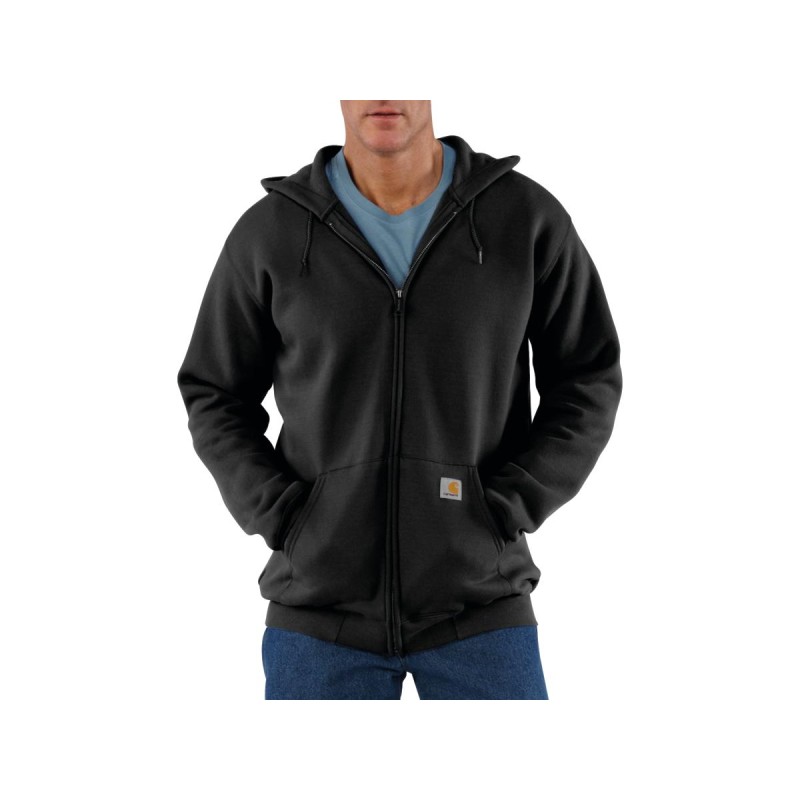 Loose Fit Midweight Full-Zip Sweatshirt