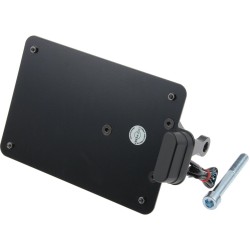 Sidemount License Plate Bracket Kit Netherlands 210 x 140 mm Black Powder Coated