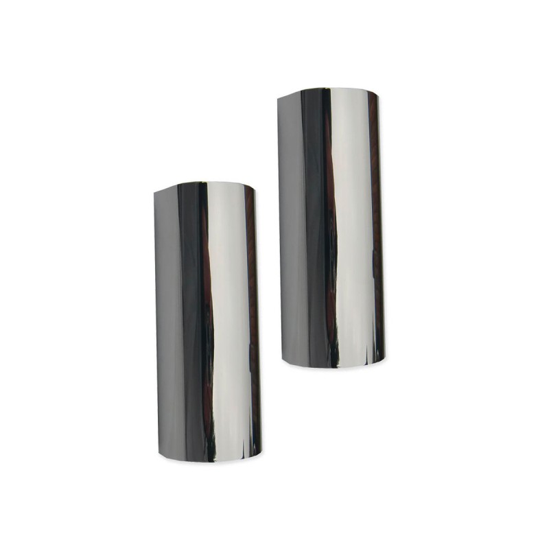 Forktube Sleeve, Aluminum, For 49mm Fork Tubes, Polished Fork Tube Sleeve Polished