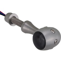 Retro LED Turn Signal/Taillight/Brake Light V2A Satin stem Aluminum Satin Aluminium Satin Smoke