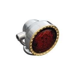 Neo-Fusion LED Taillight Brass Polished Red LED