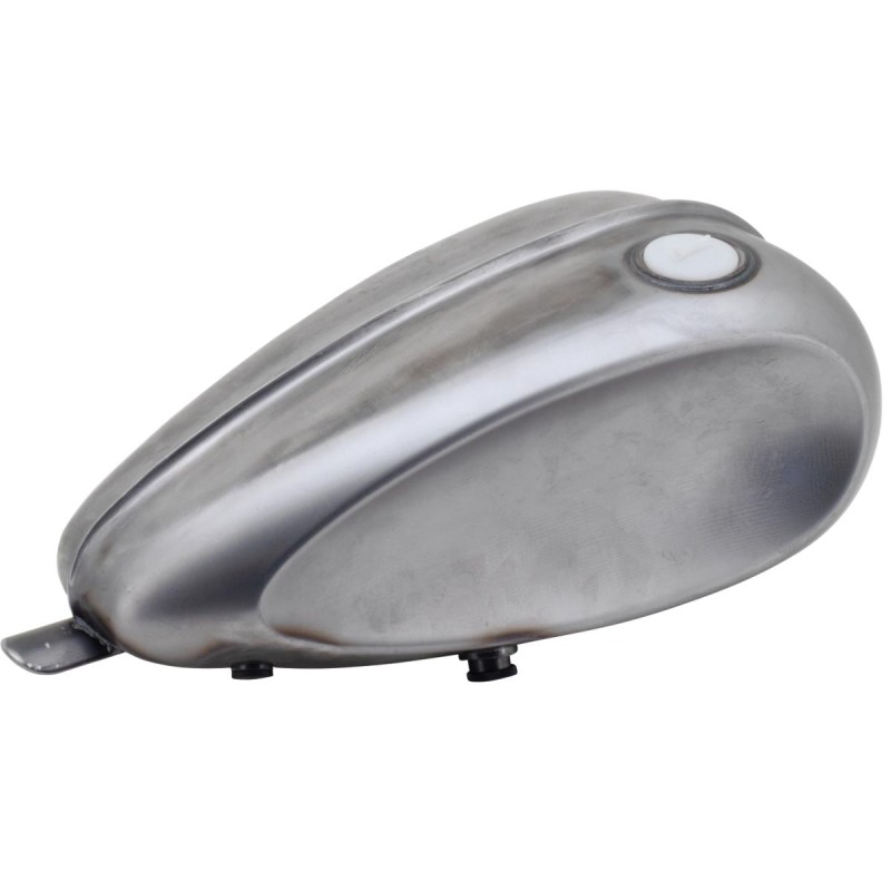 3.1 Gallons Laredo Ribbed Gas Tank With Rh Screw Bung With right side bung for 1983-2017 screw-in style gas cap