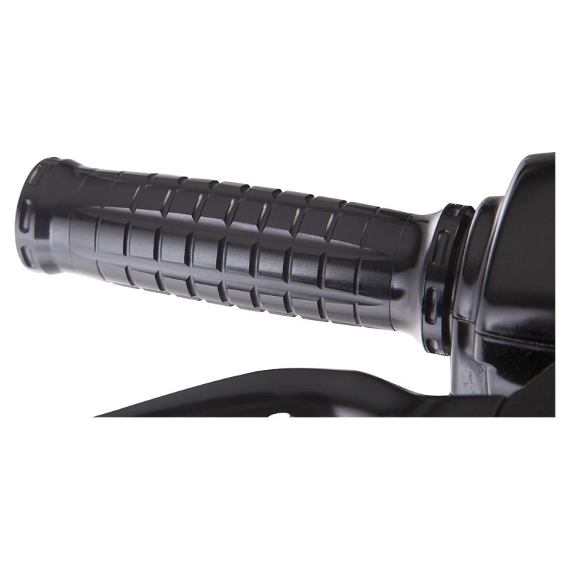 Milano Grips Black Anodized 1" Throttle By Wire