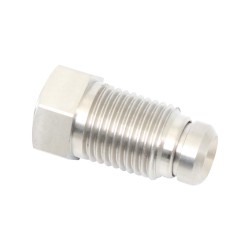 M10 x 1, Vario Line Male Fitting Type 410, Straight Stainless Steel