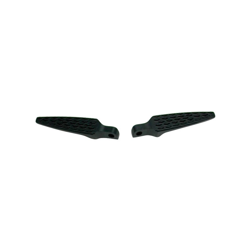 Argyle Pegs Straight Version Black, Satin