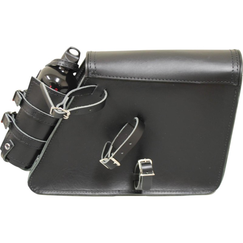 Left Side Bag with Fuel Bottle Black
