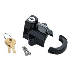Helmet Lock 1/4" - 1 1/2" Tubing Black