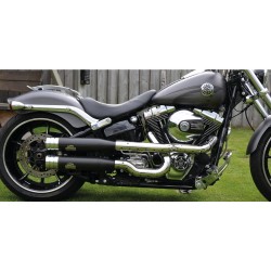 Fat Tommy Headers Heatshield chrome hole Chrome