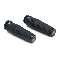 Hex Grips Black Satin 1" Throttle By Wire