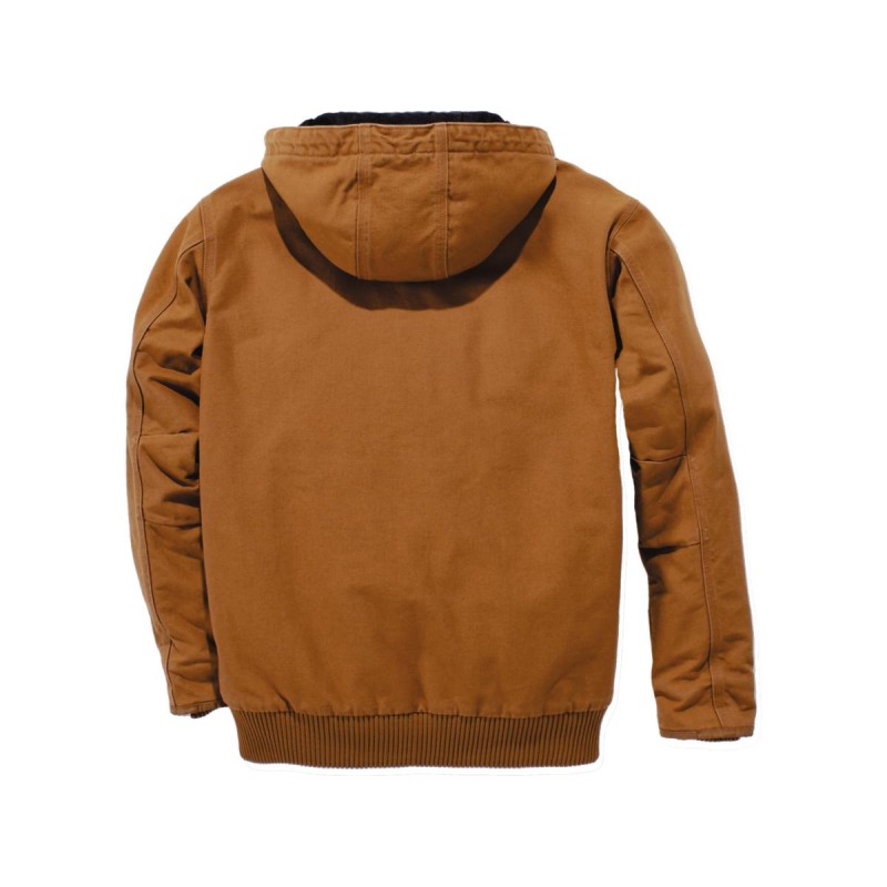 Loose Fit Washed Duck Insulated Active Jacket