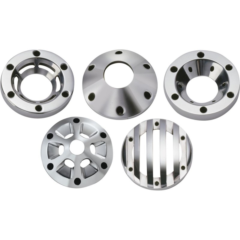 4" External TrappCaps End Cap Trapp Cone Aluminium Polished 4"