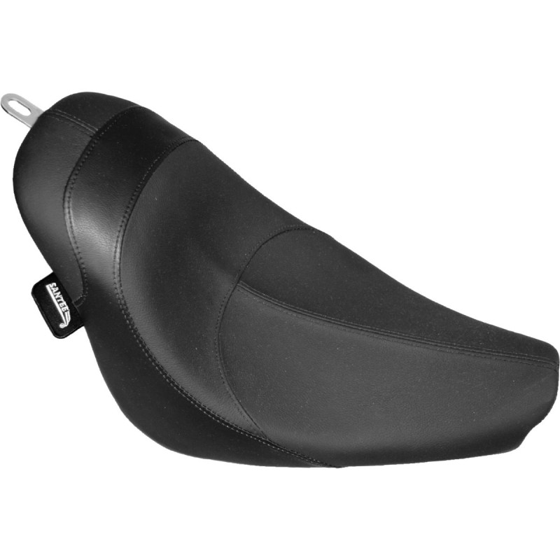 Phoenix Smooth Seat Black Leather Vinyl