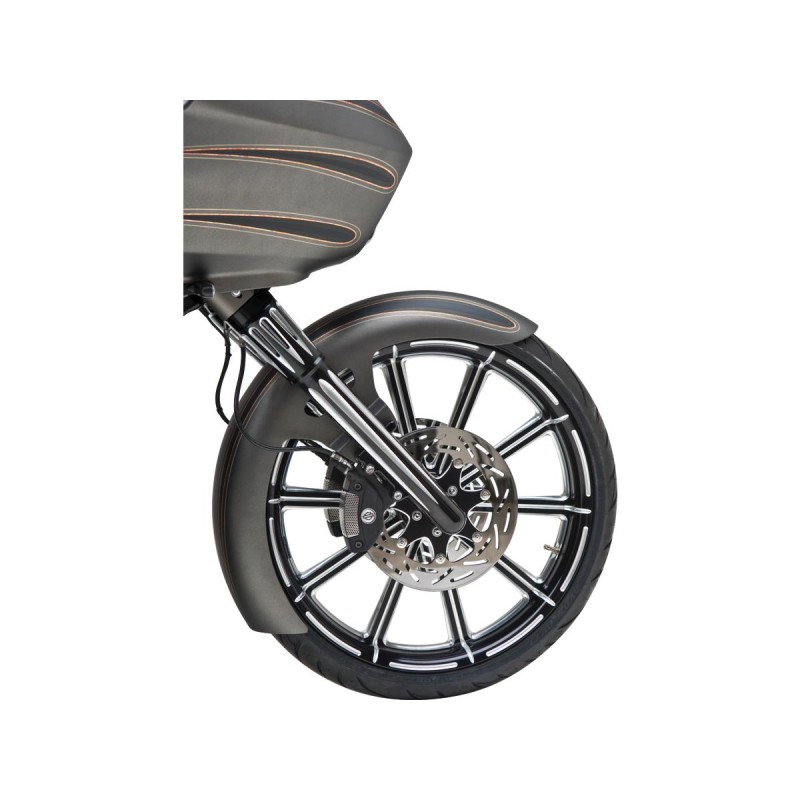 Deep Cut Fork Boot Black Anodized